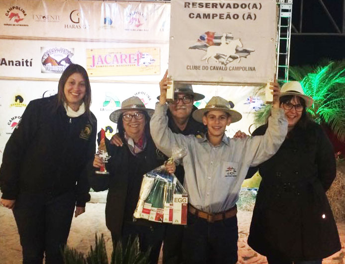 Garoto de 13 anos vence competição em Jacareí