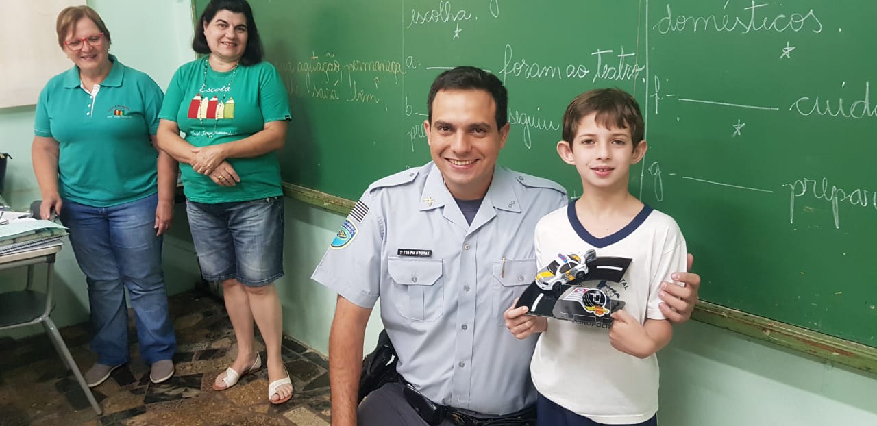 Policiamento Rodoviário finaliza ciclo de visitas das escolas com premiações
