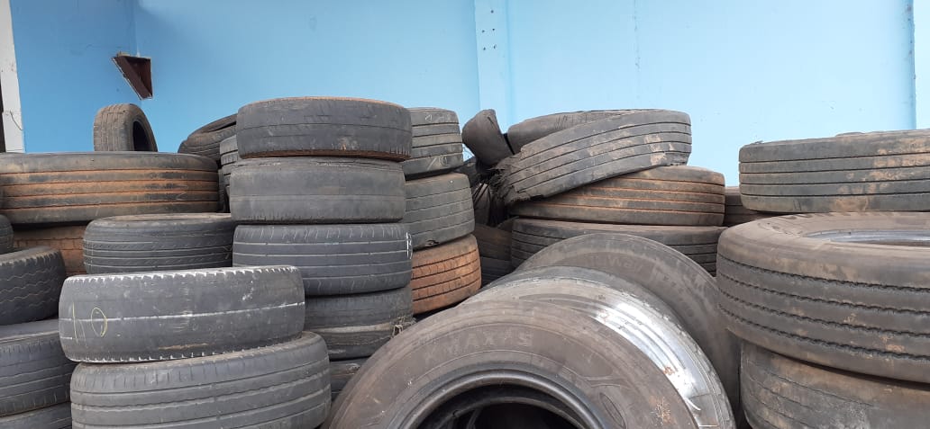 270 toneladas de pneus são recolhidas em Cordeirópolis