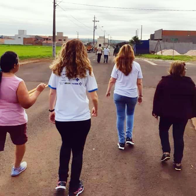 "Caminhando com o Agente" recomeça nos bairros Eldorado e Progresso