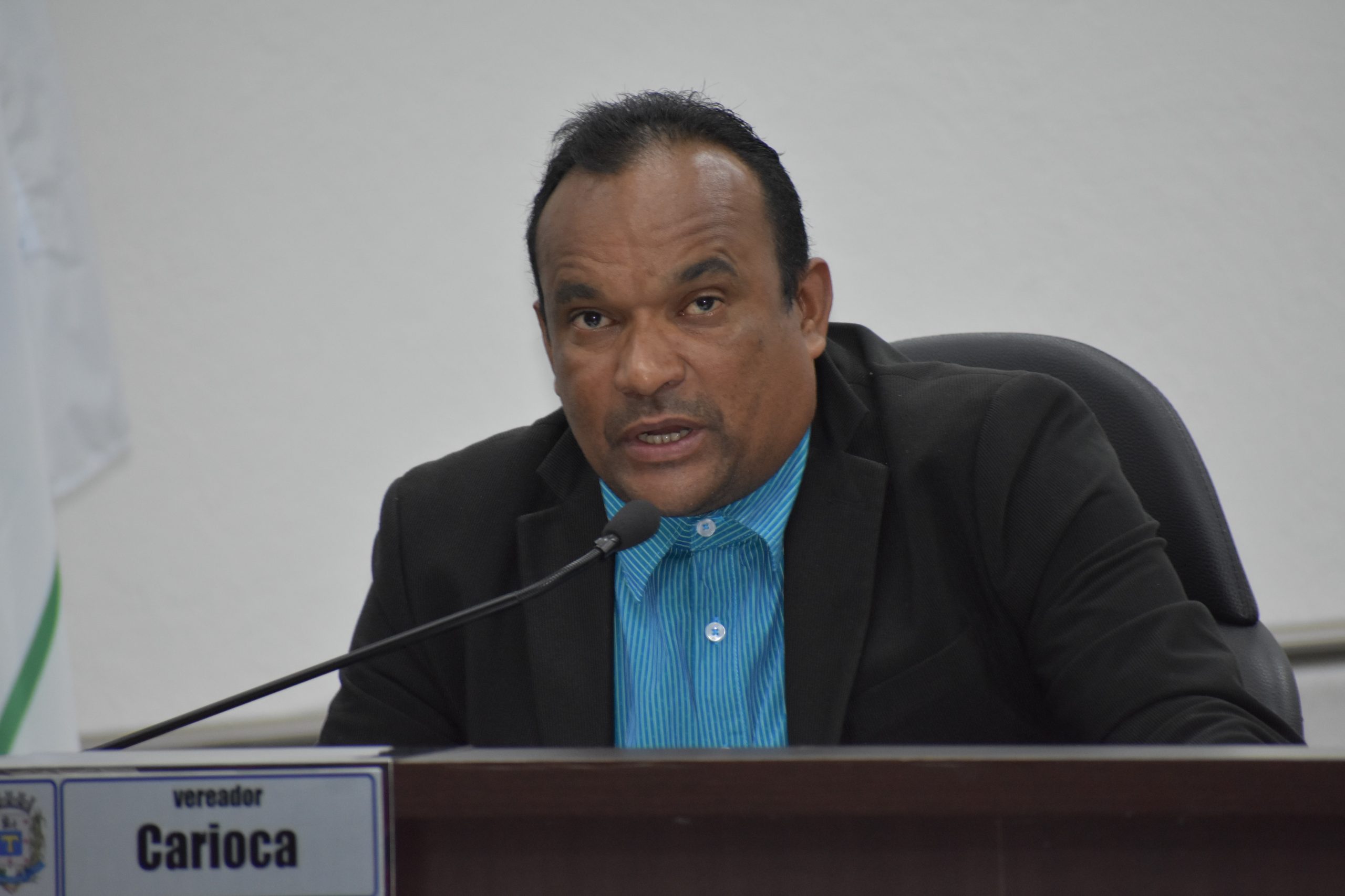 Despedida do vereador Carioca acontece na Câmara Municipal com restrições