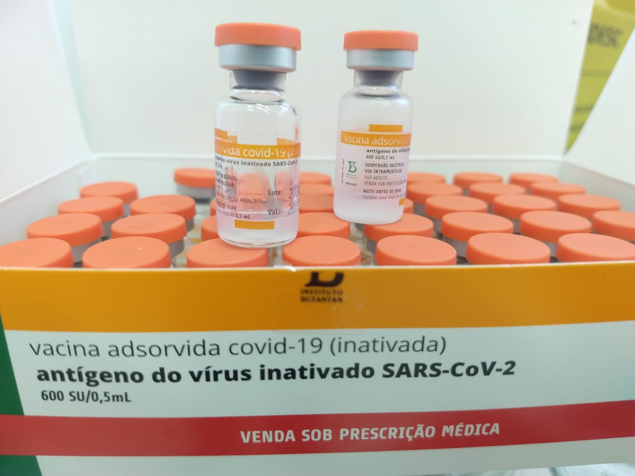 Cordeirópolis vacina profissionais da saúde e idosos do lar dos velhinhos contra Covid-19