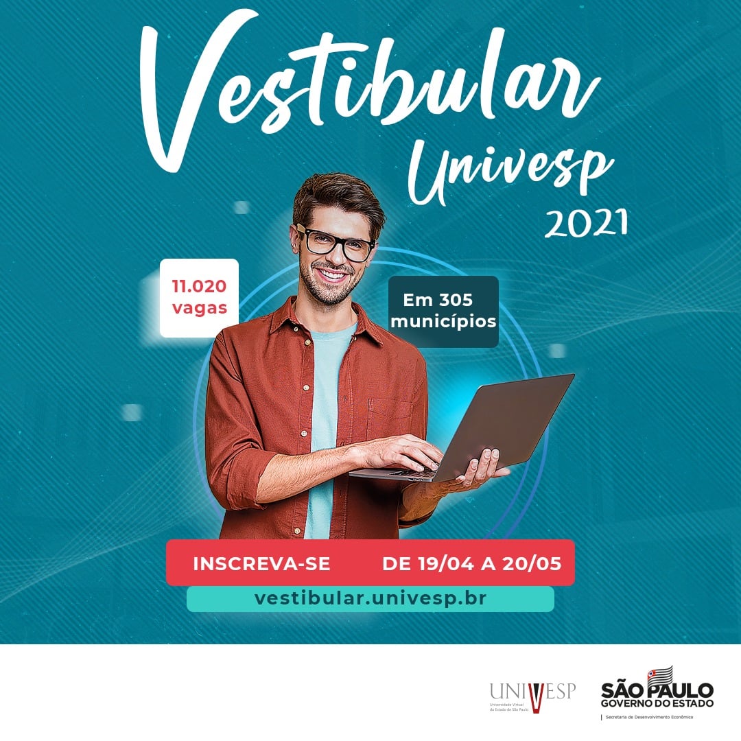 UNIVESP abre inscrições para vestibular 2021