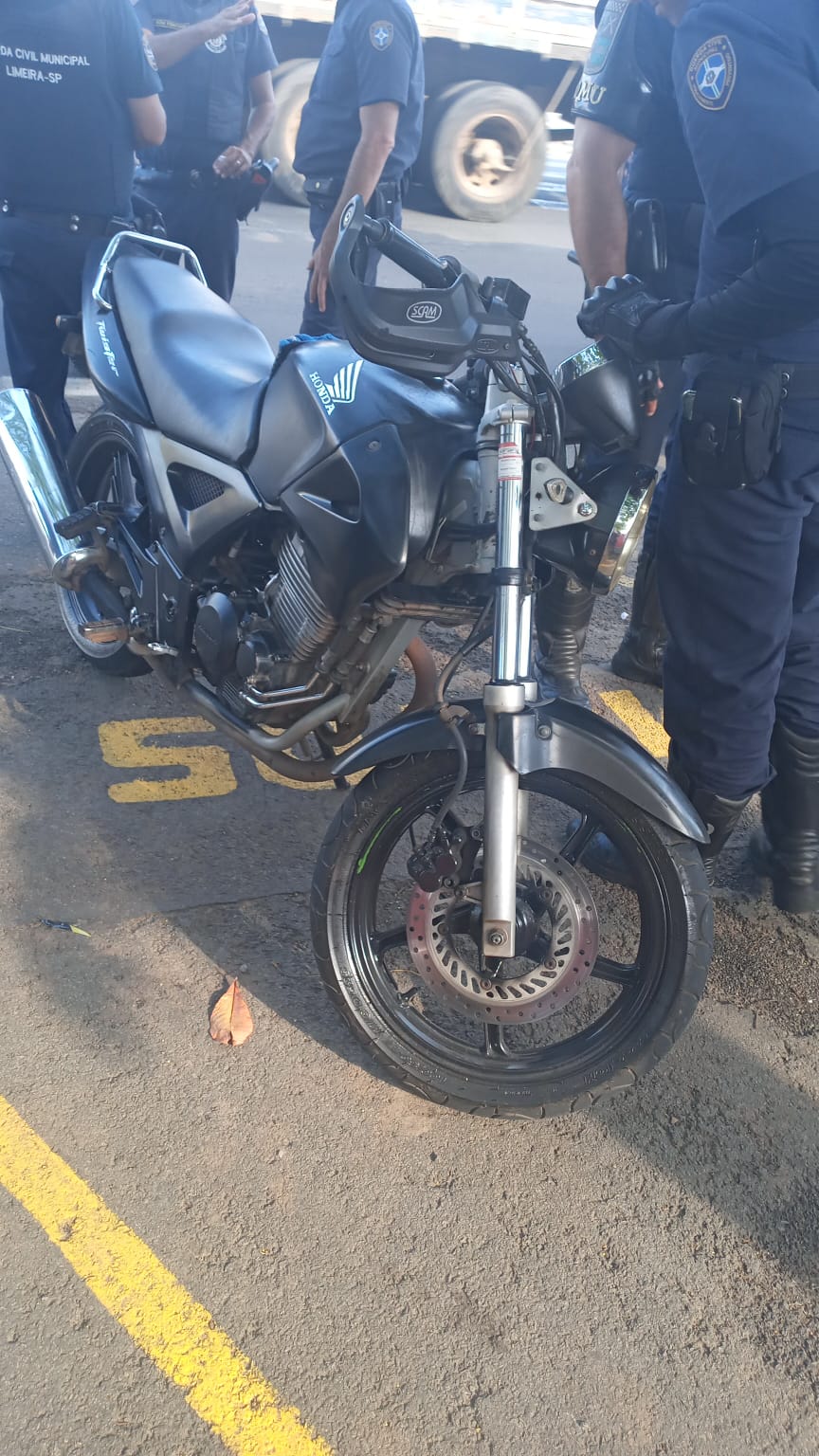 Moto furtada em Cordeirópolis é recuperada em Limeira