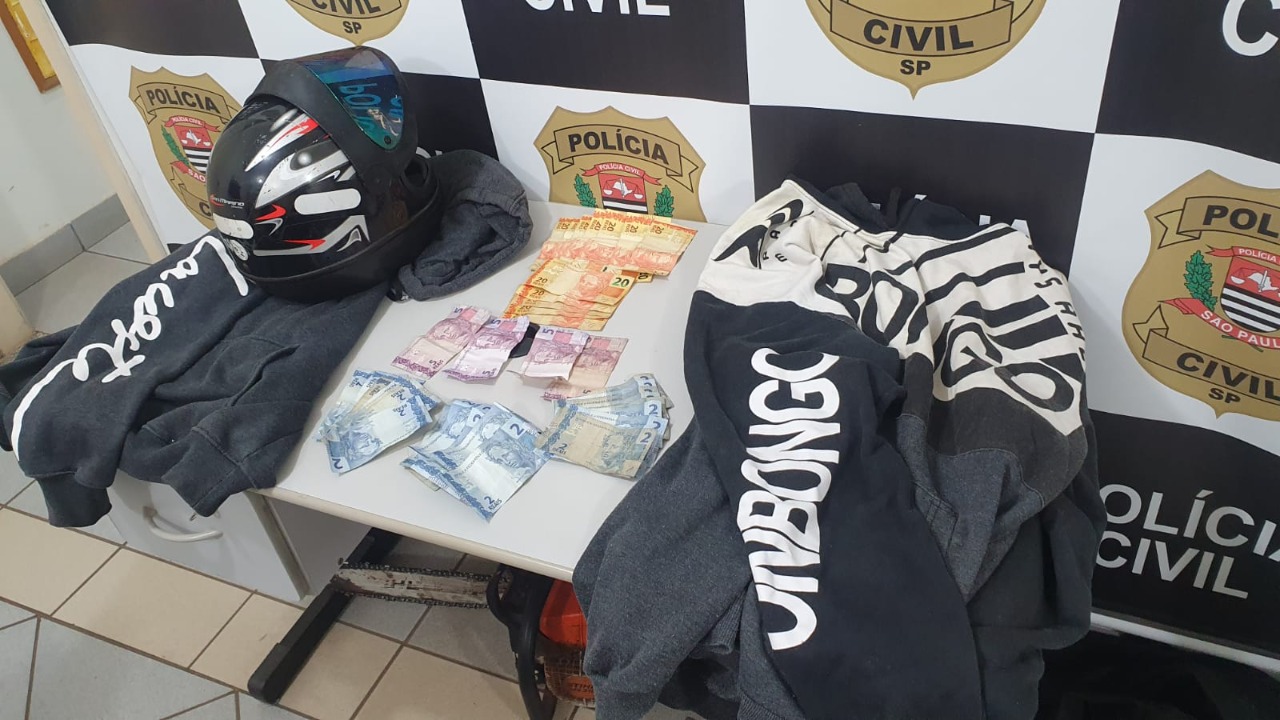 Polícia pega ladrão que roubou 2 comércios em Cordeirópolis