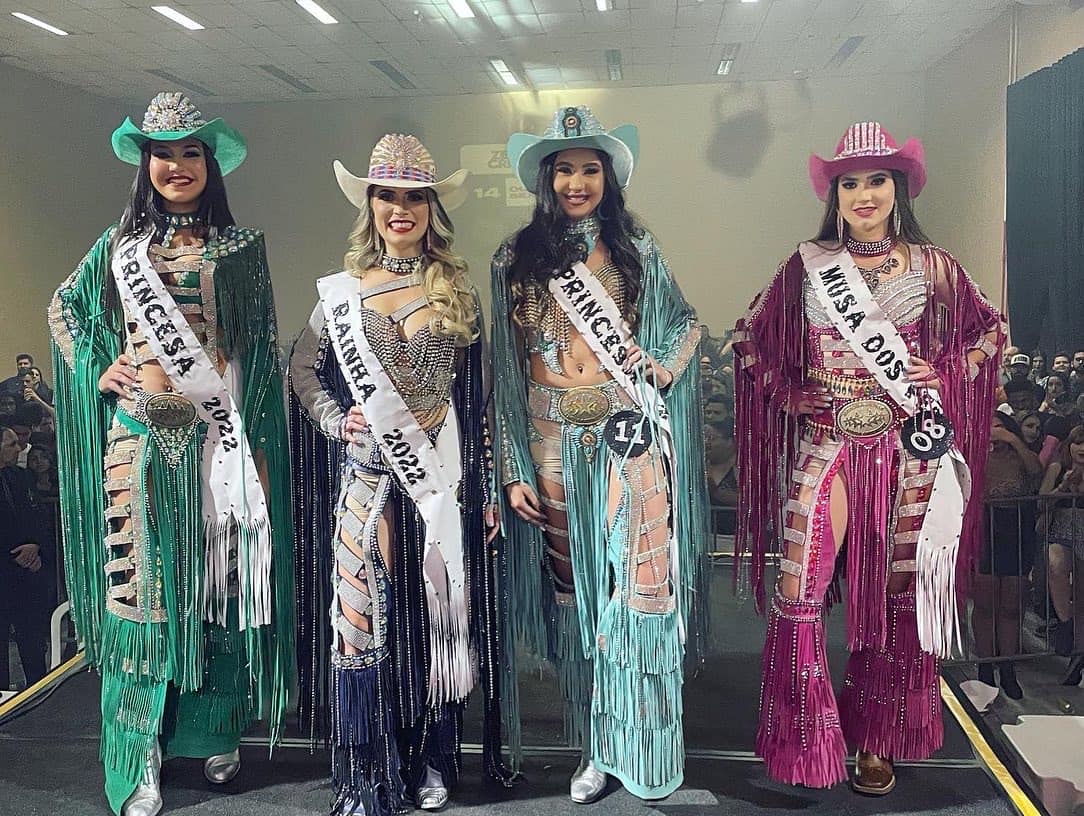 São eleitas: rainha e princesas da Festa do Peão de Cordeirópolis