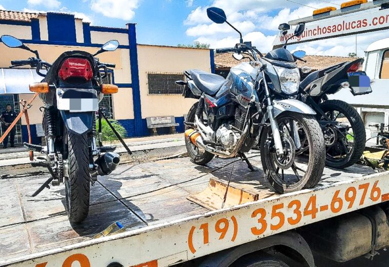 GAM de Rio Claro recolhe motos com ruído excessivo no Distrito de Ajapi