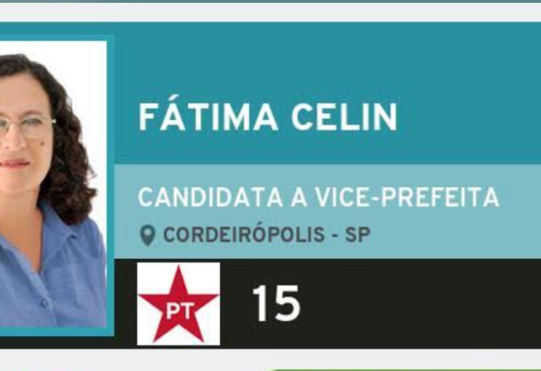 Confirmado- Fátima  Celin sai do PT e vai para MDB para disputa eleitoral