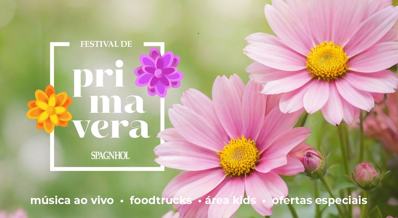 Primeira edição do Festival de Primavera Spagnhol Plantas traz programação especial para a família