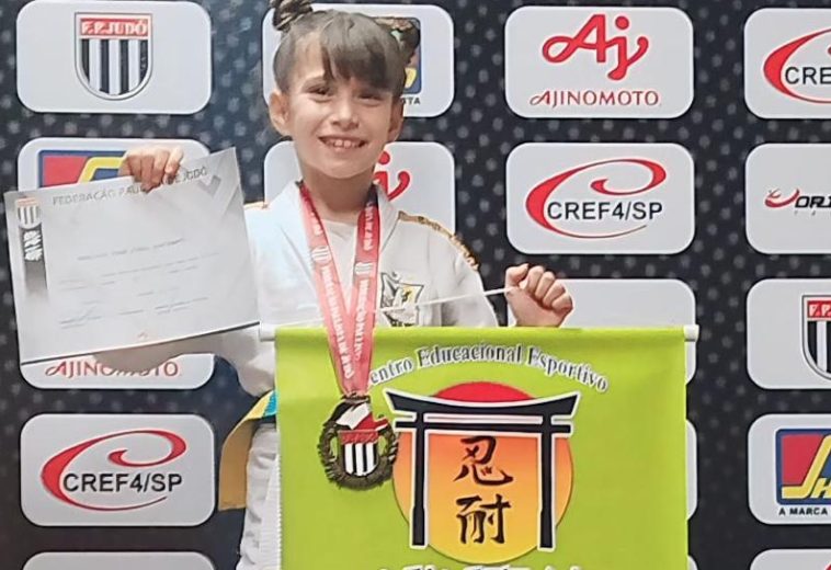 Cordeirópolis celebra a melhor judoca do estado de São Paulo