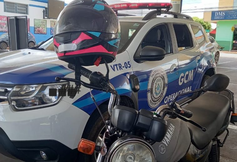 GCM de Cordeirópolis apreende moto adulterada e conduz jovem à delegacia