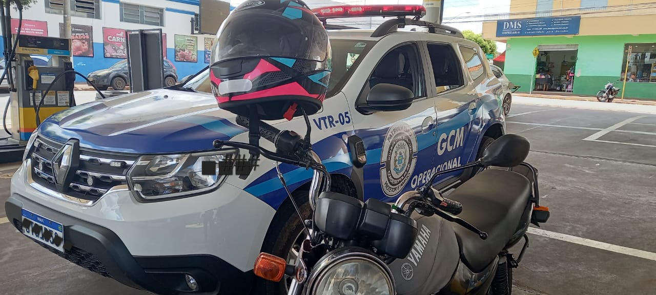 GCM de Cordeirópolis apreende moto adulterada e conduz jovem à delegacia