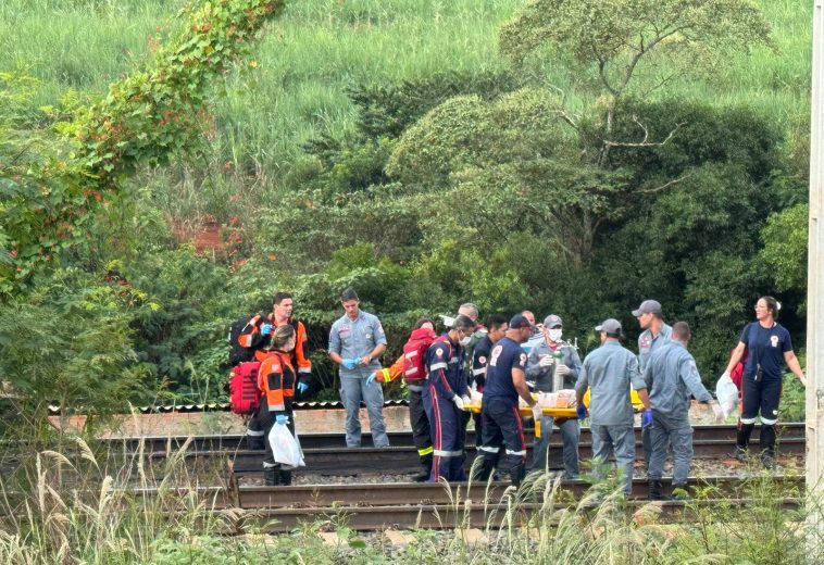 Homem é atingido por trem enquanto dormia na linha férrea em Cordeirópolis