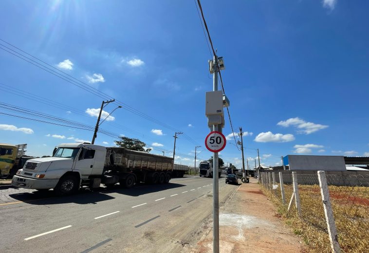 Fim da trégua: radar da Aristeu Marcicano começa a multar a partir de 5 de junho em Cordeirópolis