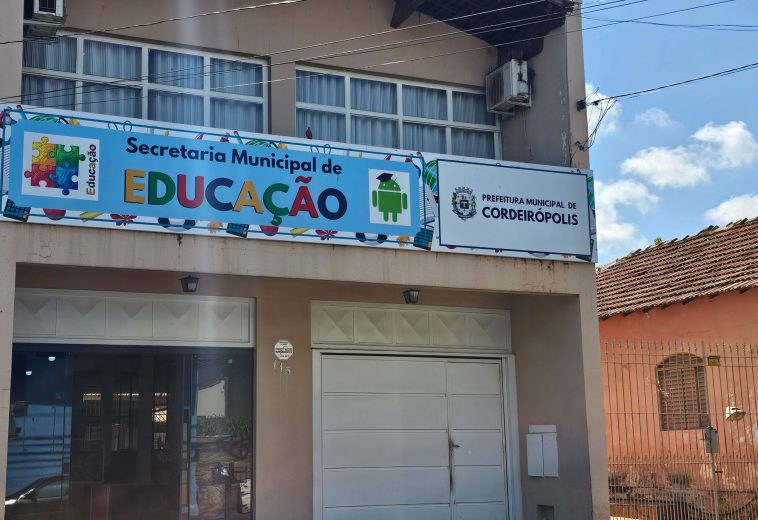 Prefeitura abre processo seletivo para professores eventuais em Cordeirópolis